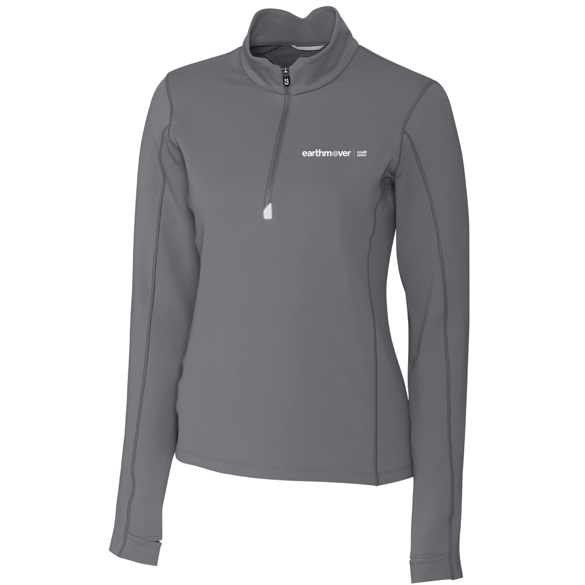 Ladies' Cutter & Buck Traverse Stretch Quarter Zip Pullover