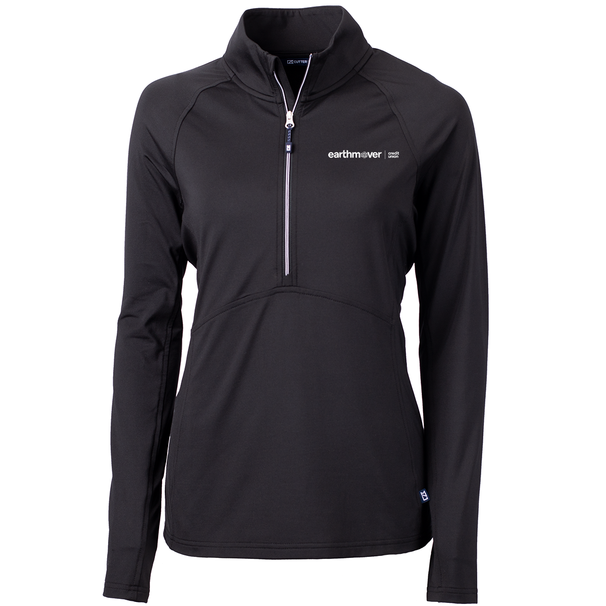 Ladies' Cutter & Buck Adapt Eco Knit Stretch Recycled Half Zip Pullover