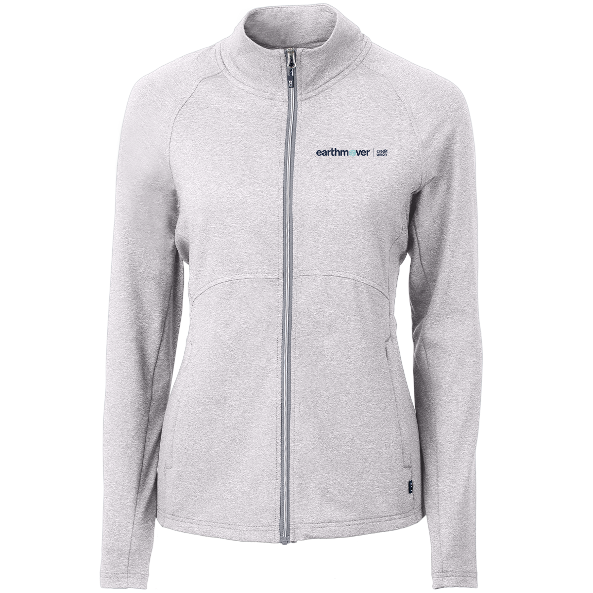 Ladies' Cutter & Buck Adapt Eco Knit Heather Recycled Full Zip