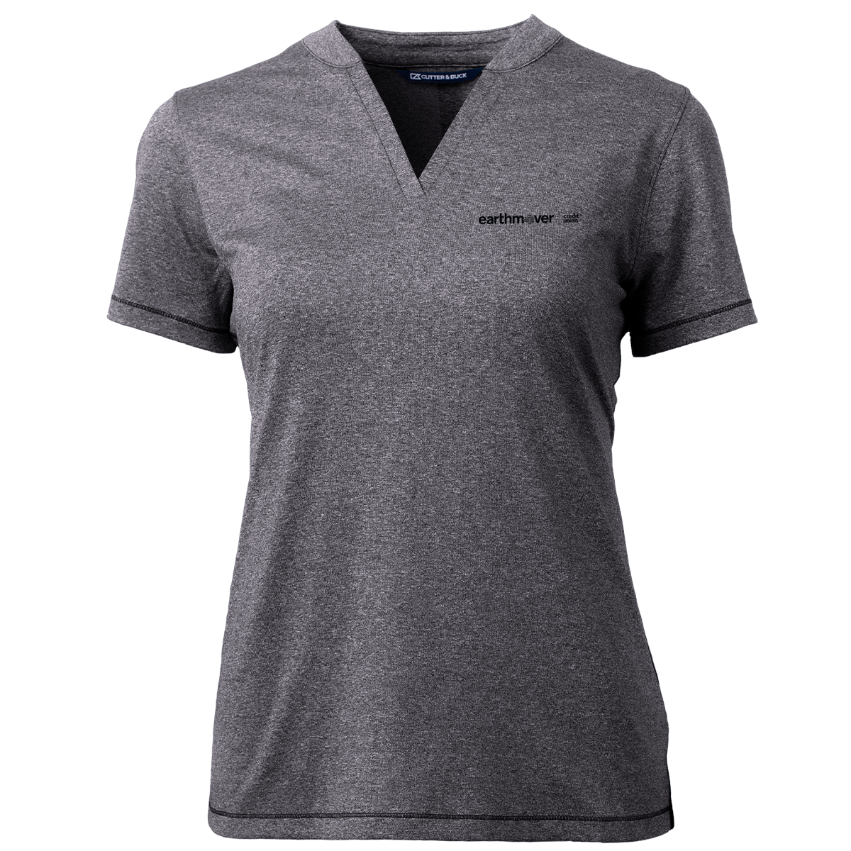 Ladies' Cutter & Buck Forge Heathered Stretch Blade Top