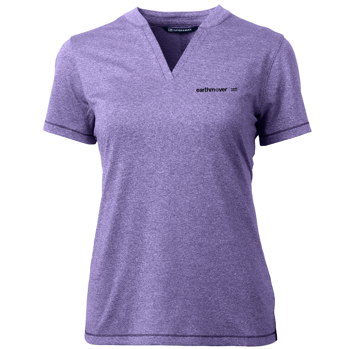 Ladies' Cutter & Buck Forge Heathered Stretch Blade Top