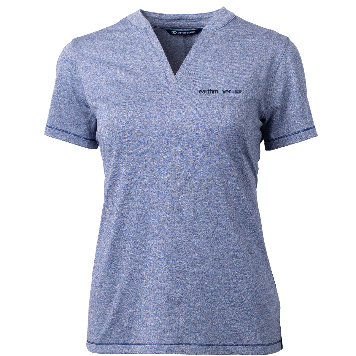 Ladies' Cutter & Buck Forge Heathered Stretch Blade Top