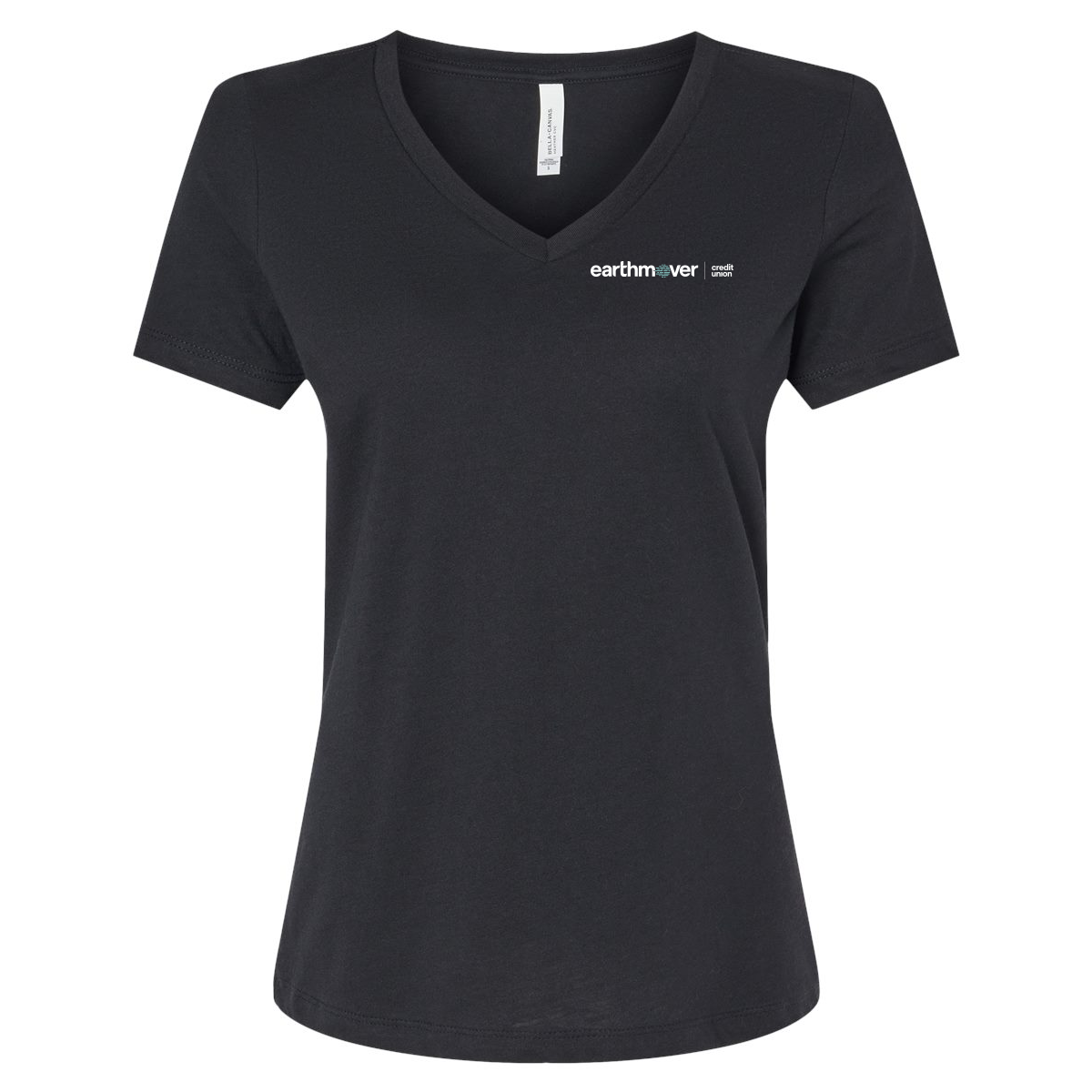 BELLA + CANVAS - Ladies' Relaxed Heather CVC V-Neck Tee