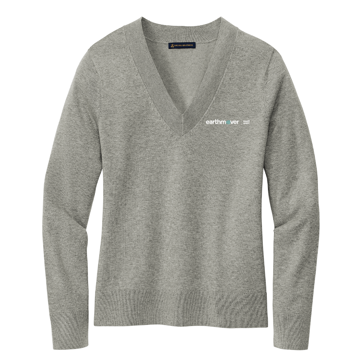 Brooks Brothers Women’s Cotton Stretch V-Neck Sweater
