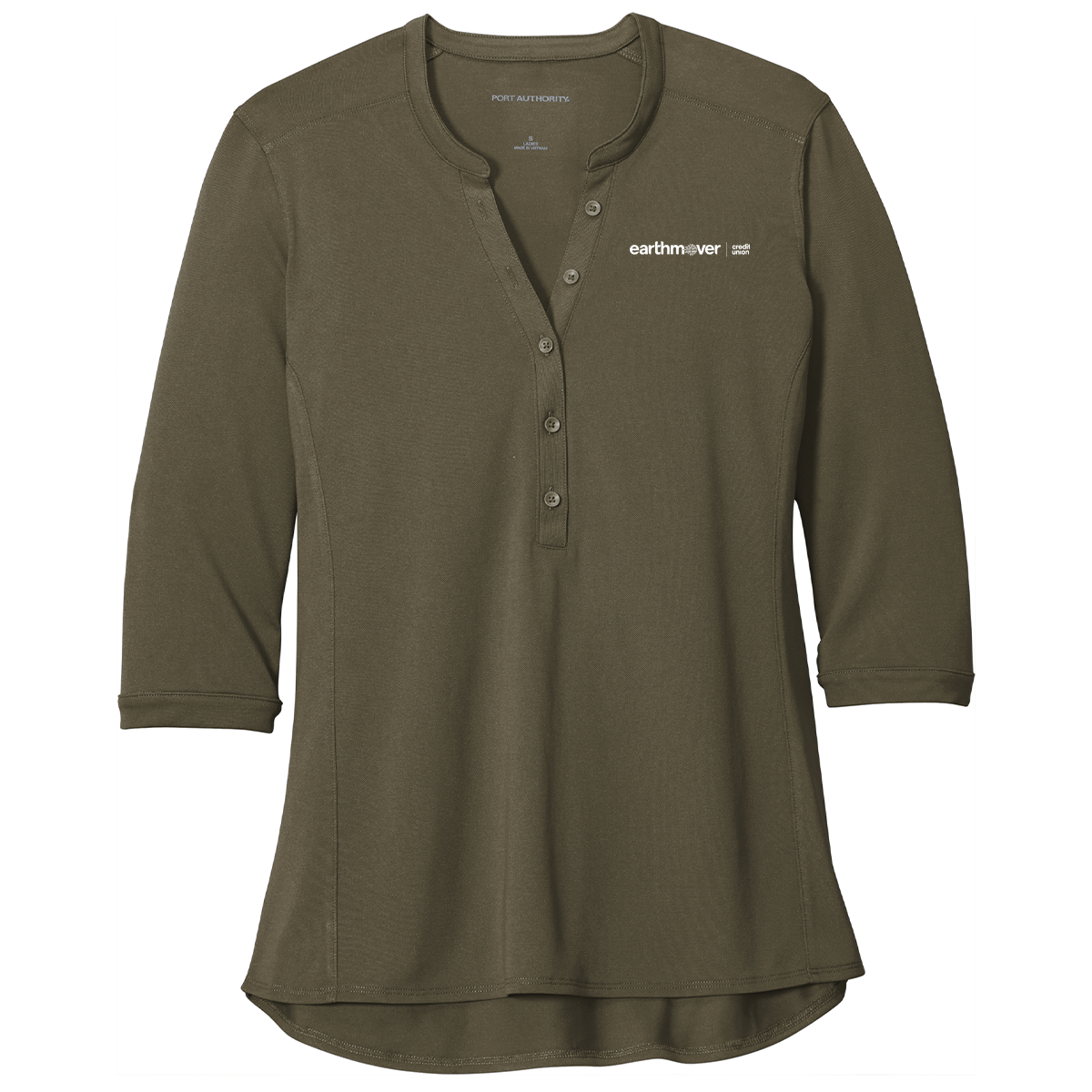 Ladies' Port Authority UV Choice Pique Henley
