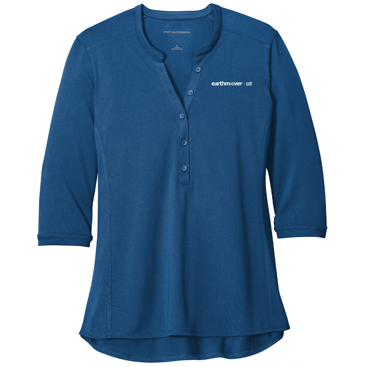 Ladies' Port Authority UV Choice Pique Henley