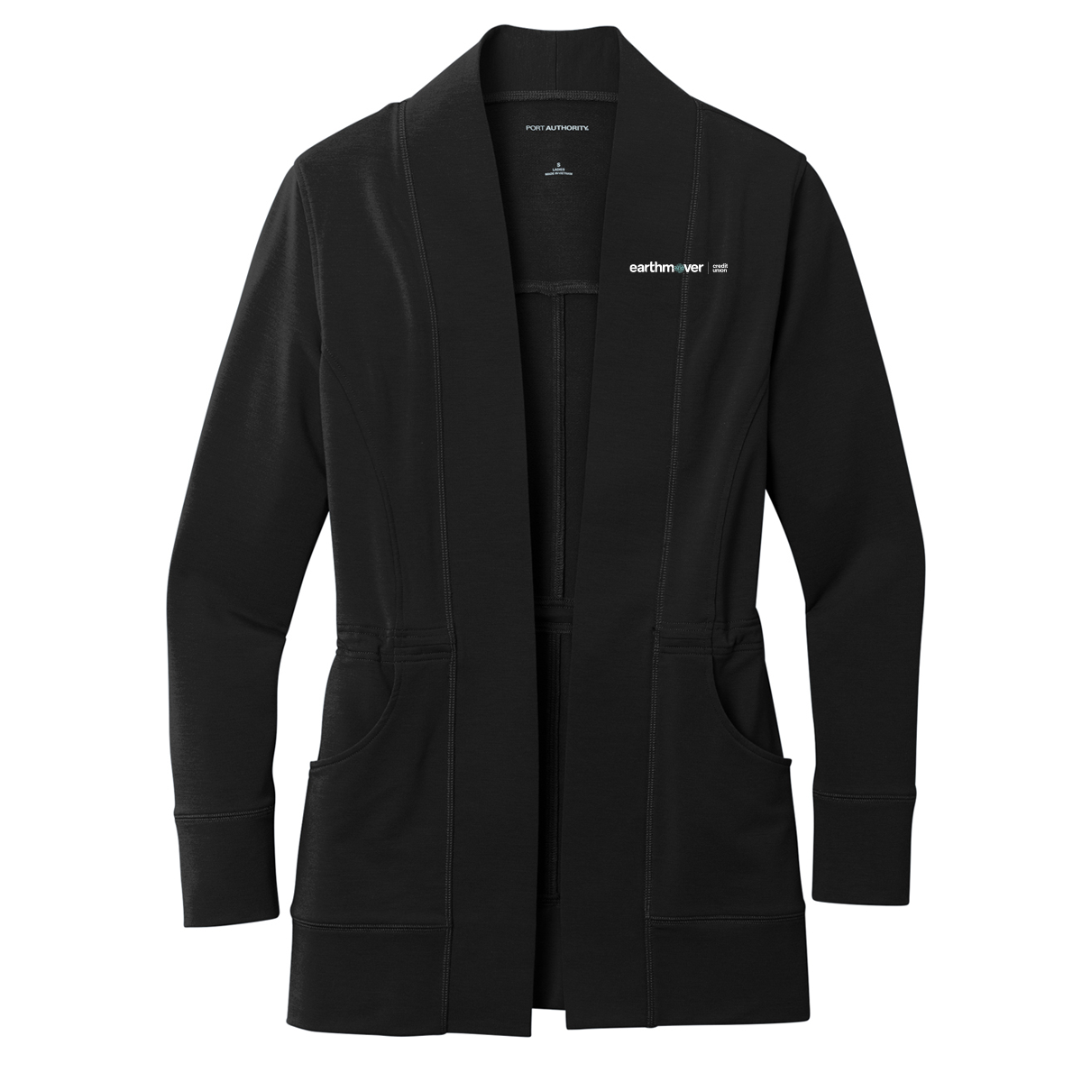 Ladies' Port Authority® Microterry Cardigan