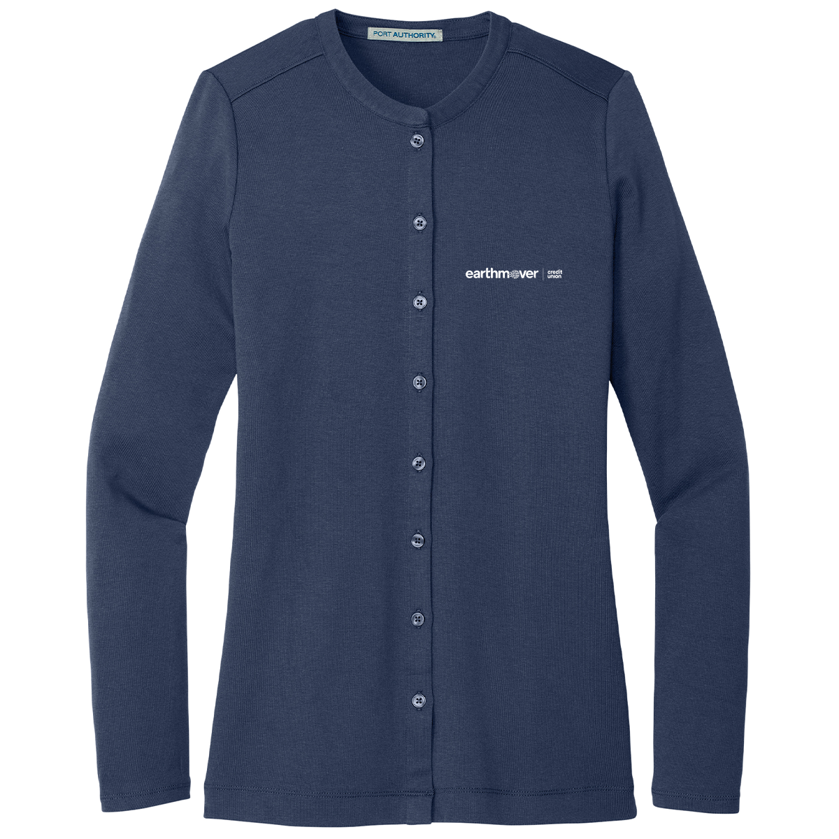 Ladies' Port Authority Concept Stretch Button-Front Cardigan