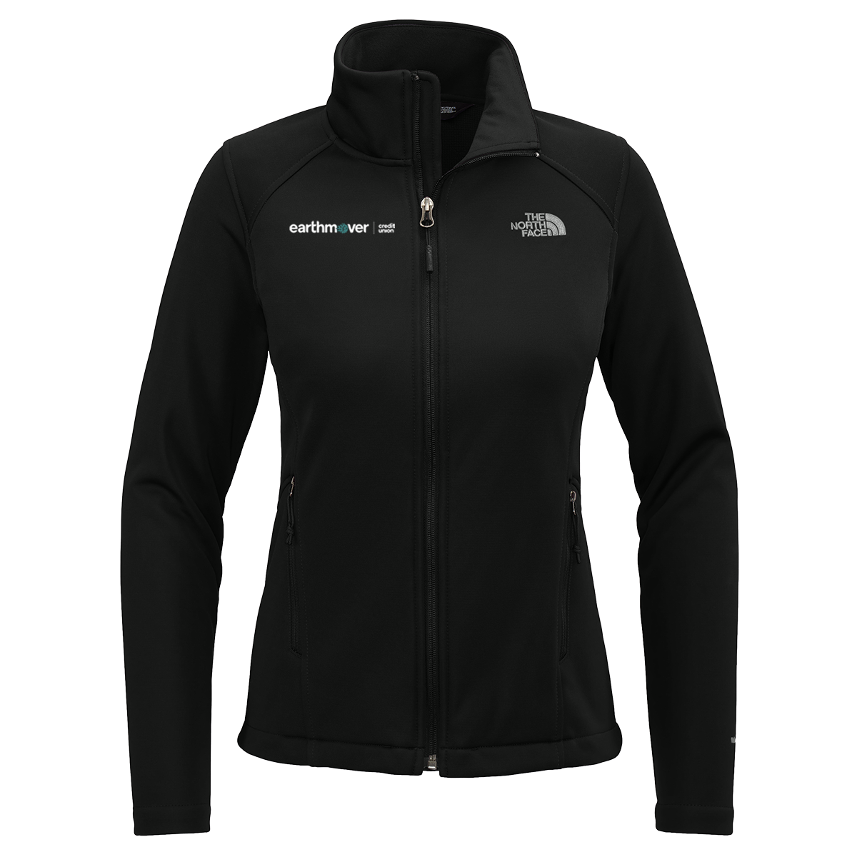 The North Face Ladies Chest Logo Ridgewall Soft Shell Jacket