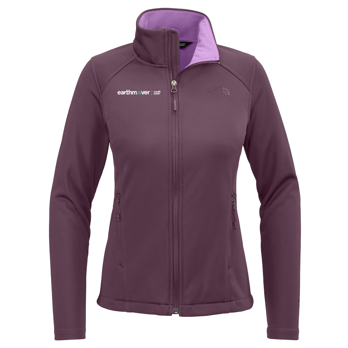 The North Face Ladies Chest Logo Ridgewall Soft Shell Jacket