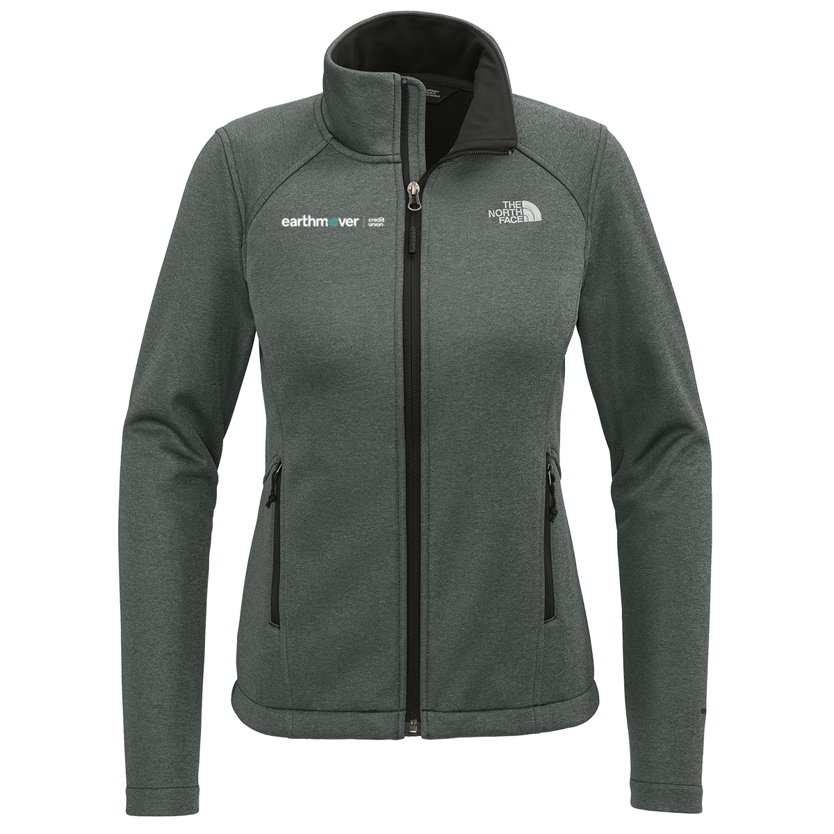 The North Face Ladies Chest Logo Ridgewall Soft Shell Jacket