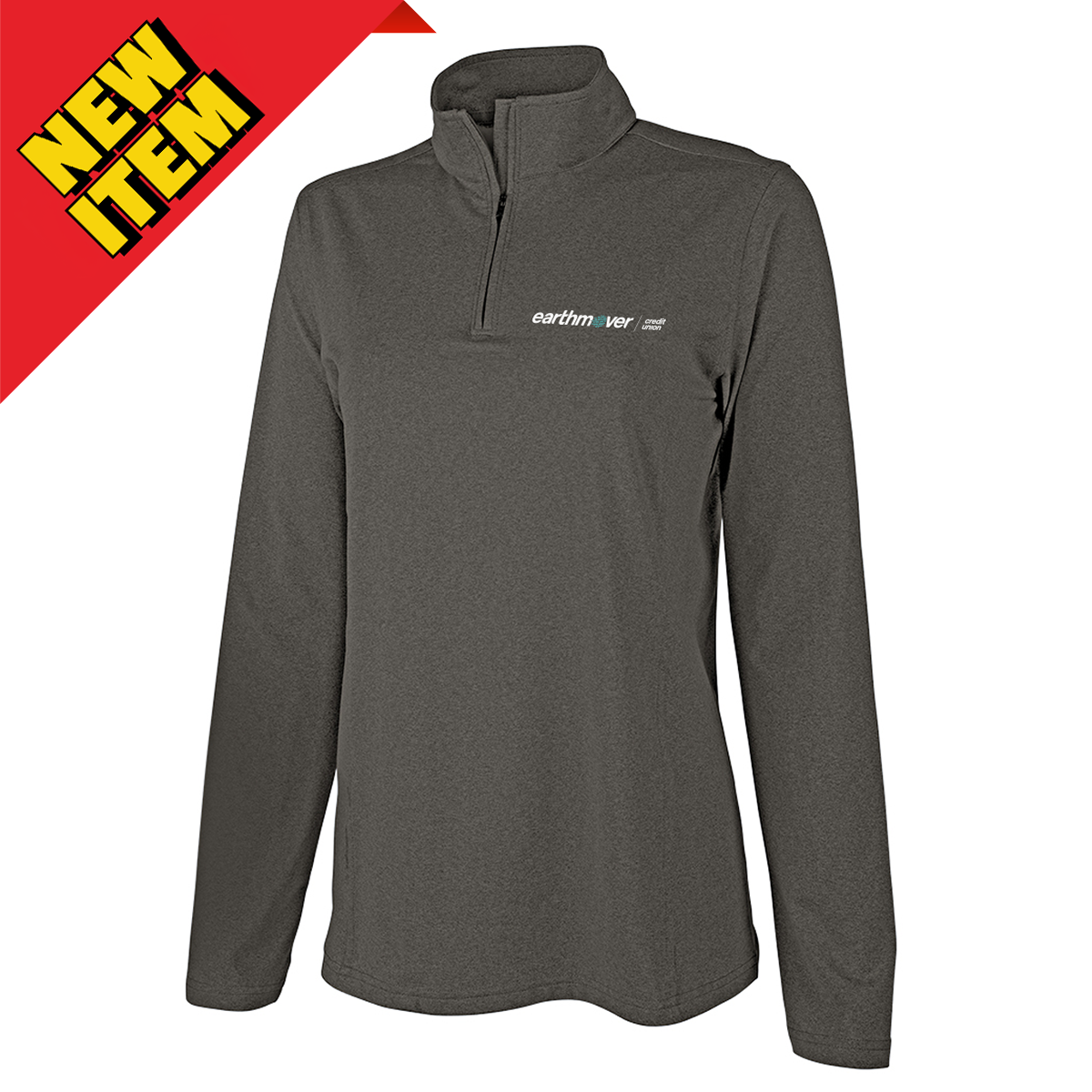 Women's Heathered Eco-Logic Stretch Quarter Zip