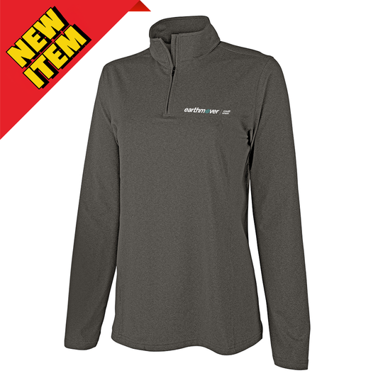 Women's Heathered Eco-Logic Stretch Quarter Zip