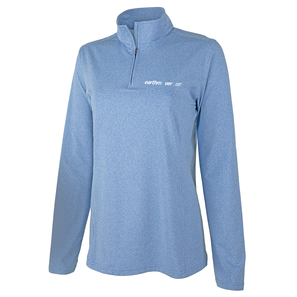 Women's Heathered Eco-Logic Stretch Quarter Zip