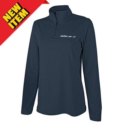 Women's Heathered Eco-Logic Stretch Quarter Zip