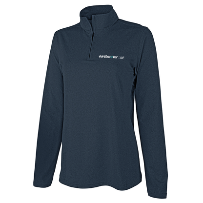 Women's Heathered Eco-Logic Stretch Quarter Zip
