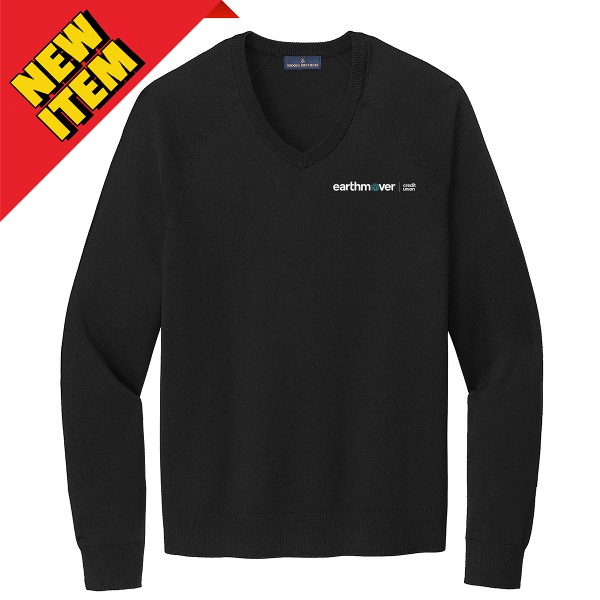 Brooks Brothers® Cotton Stretch V-Neck Sweater