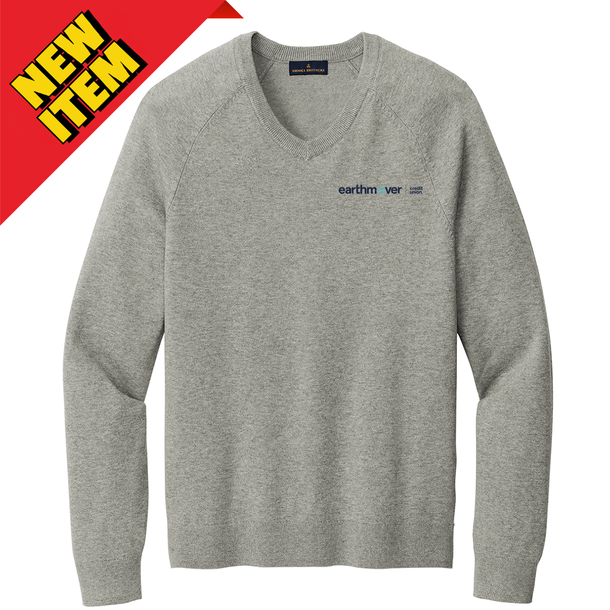 Brooks Brothers® Cotton Stretch V-Neck Sweater