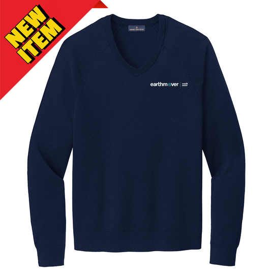 Brooks Brothers® Cotton Stretch V-Neck Sweater