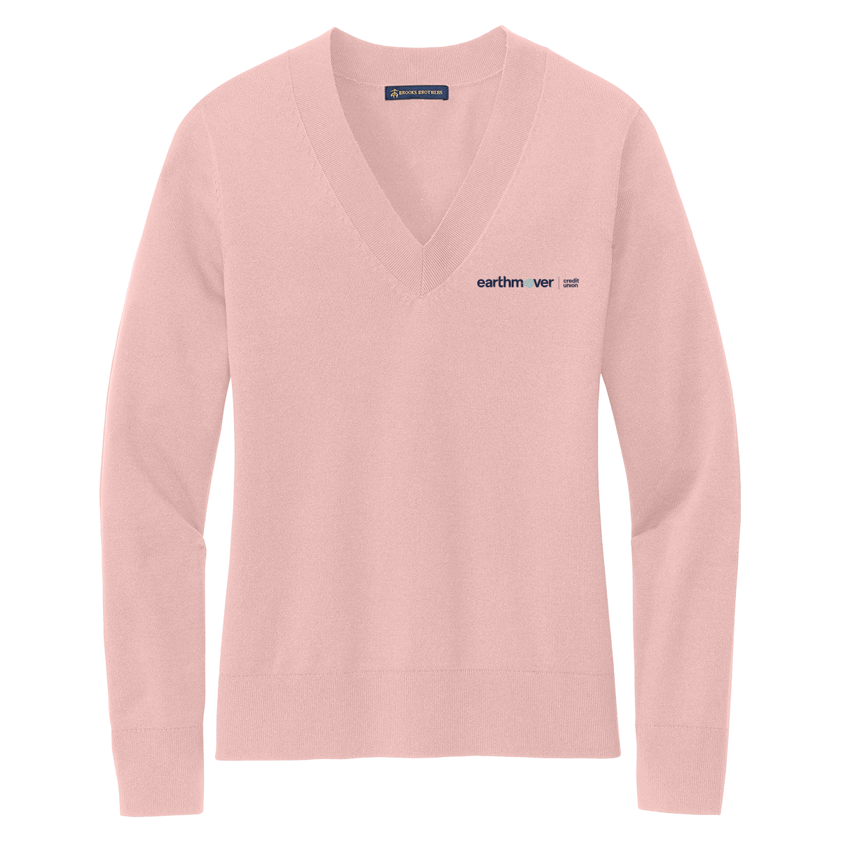 Brooks Brothers Women’s Cotton Stretch V-Neck Sweater