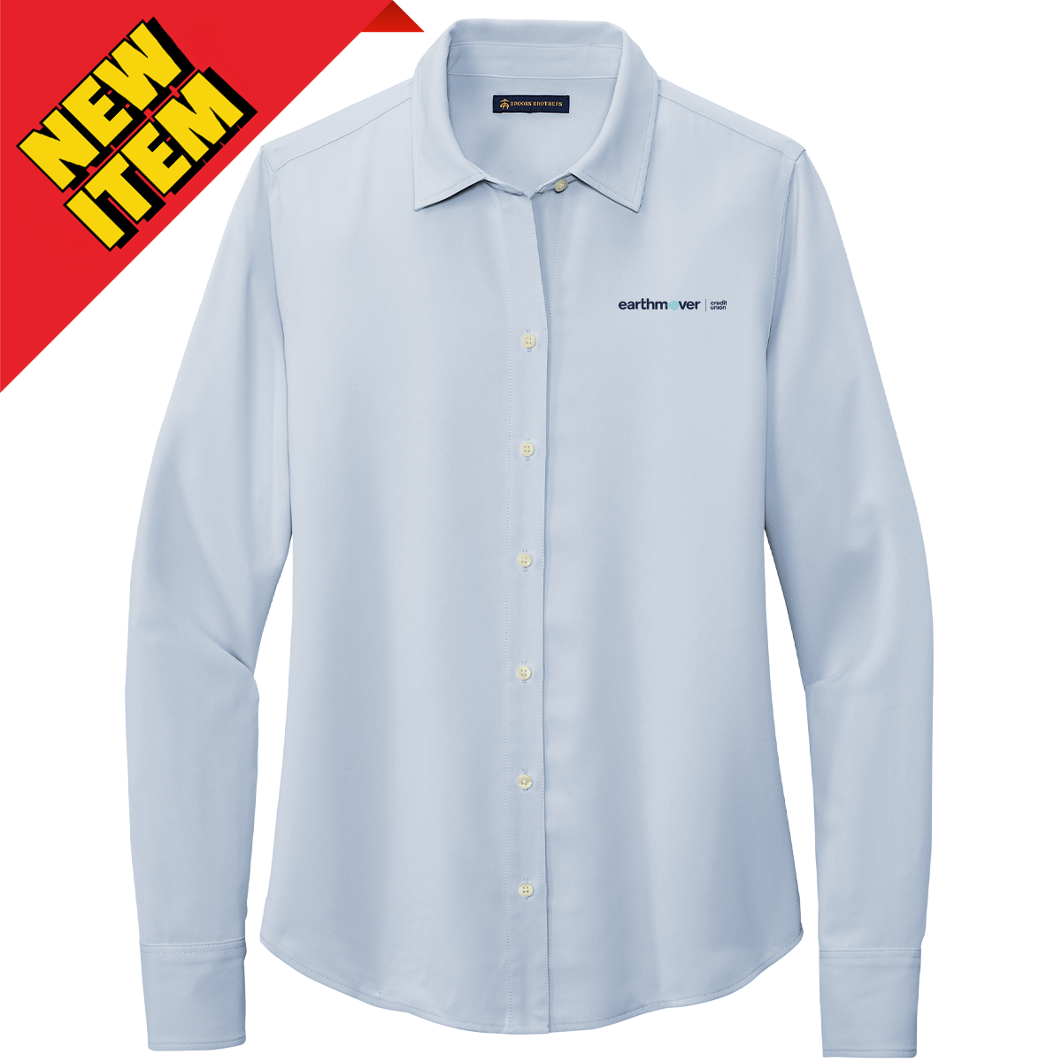 Brooks Brothers Women's Full-Button Satin Blouse