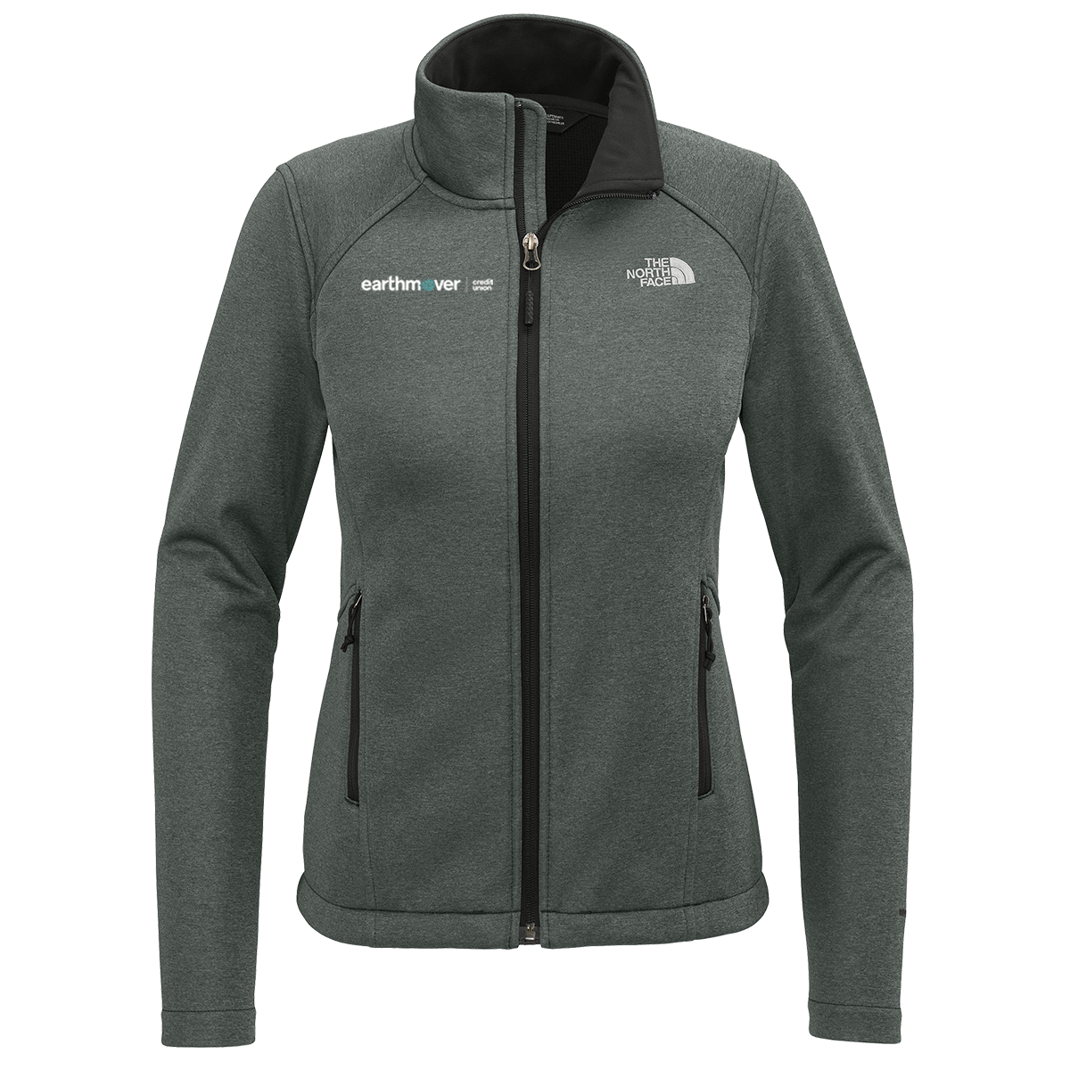 The North Face Ladies Chest Logo Ridgewall Soft Shell Jacket